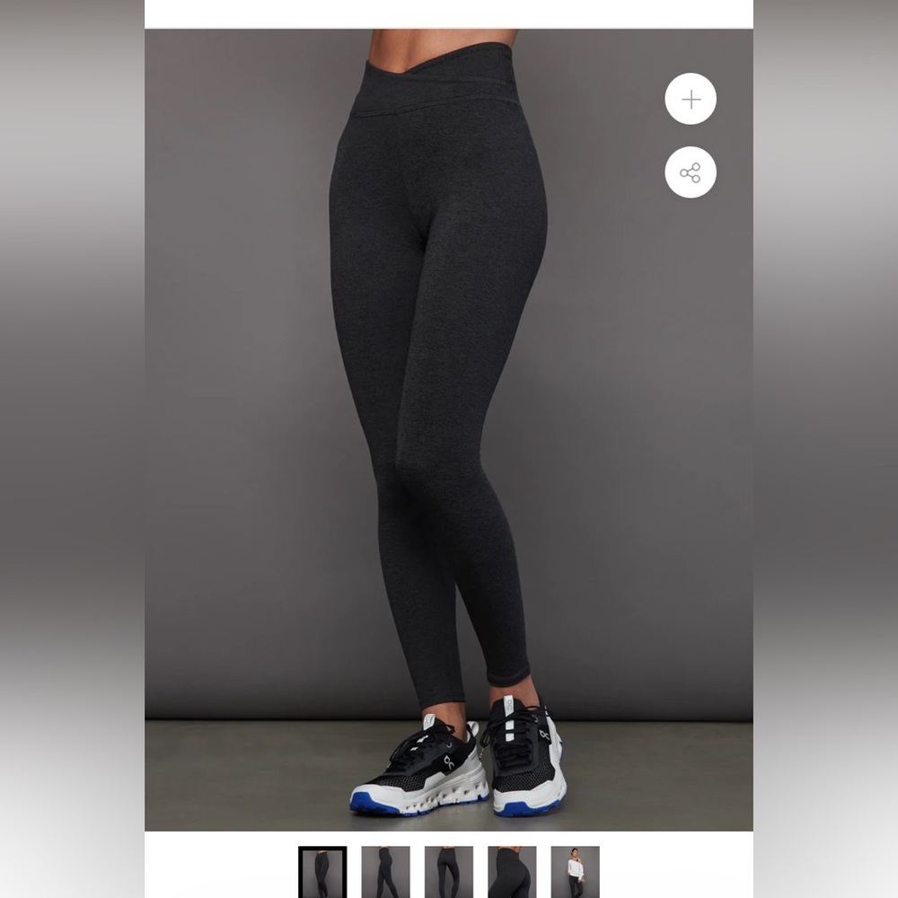 New with Tags Carbon38 wrap legging in dark Heather